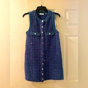 Sandro Paris Jean dress brand new with tags size 36